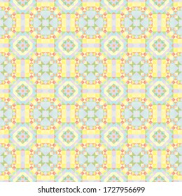 Kaleidoscope Vector Background. Abstract Geometric Low Poly Pattern. Triangle Light Background. Triangle Geometric Elements. Abstract Triangular Background. Seamless Geometric Kaleidoscope.