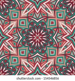 kaleidoscope, vector seamless pattern