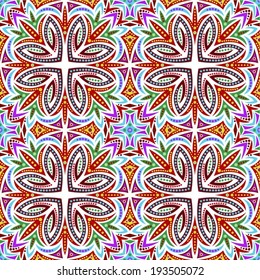 kaleidoscope, vector seamless pattern