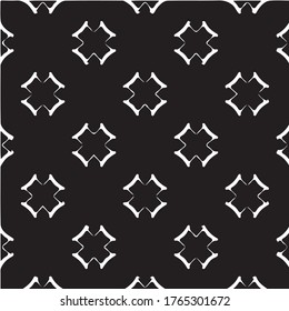 Kaleidoscope vector texture black and white eps pattern for your game or background