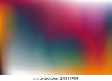 Kaleidoscopic background presentation. Misty psychedelic backdrop. Mind-blowing prism colorful mockup. Shadow orange navy green violet gradient. Dark mauve blue purple coral post advertisement. 