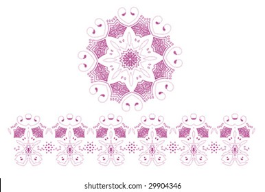 kaleidoscopic floral