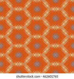 Kaleidoscopic low poly rhomb style vector mosaic background