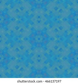 Kaleidoscopic low poly rhomb style vector mosaic background