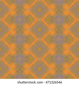 Kaleidoscopic low poly rhomb style vector mosaic background