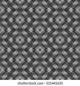 Kaleidoscopic low poly rhomb style vector mosaic background