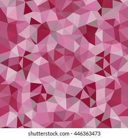 Kaleidoscopic low poly triangle style vector mosaic background