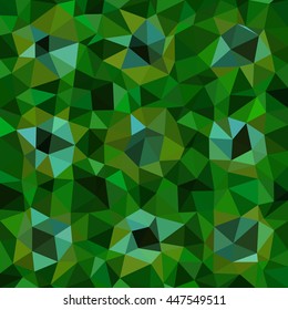 Kaleidoscopic low poly triangle style vector mosaic background