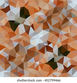 Kaleidoscopic low poly triangle style vector mosaic background
