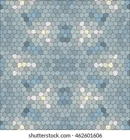 Kaleidoscopic low poly triangle style vector mosaic background