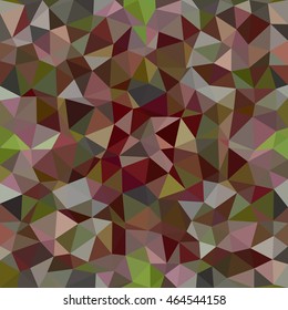 Kaleidoscopic low poly triangle style vector mosaic background