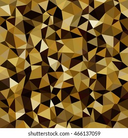 Kaleidoscopic low poly triangle style vector mosaic background