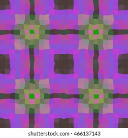 Kaleidoscopic low poly triangle style vector mosaic background