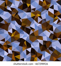 Kaleidoscopic low poly triangle style vector mosaic background