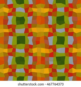 Kaleidoscopic low poly triangle style vector mosaic background