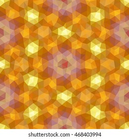 Kaleidoscopic low poly triangle style vector mosaic background