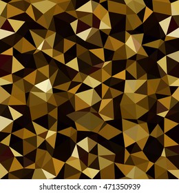 Kaleidoscopic low poly triangle style vector mosaic background