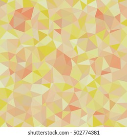 Kaleidoscopic low poly triangle style vector mosaic background