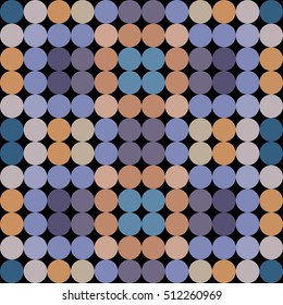 Kaleidoscopic low poly triangle style vector mosaic background