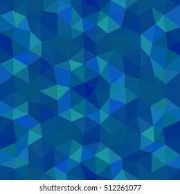 Kaleidoscopic low poly triangle style vector mosaic background