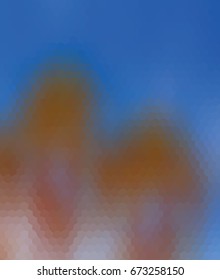 Kaleidoscopic low poly triangle style vector mosaic background