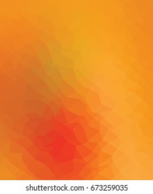 Kaleidoscopic low poly triangle style vector mosaic background