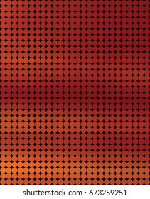 Kaleidoscopic low poly triangle style vector mosaic background