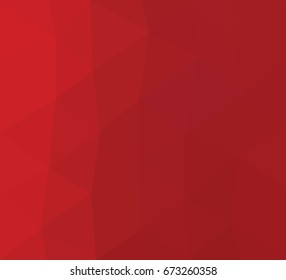 Kaleidoscopic low poly triangle style vector mosaic background