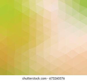 Kaleidoscopic low poly triangle style vector mosaic background