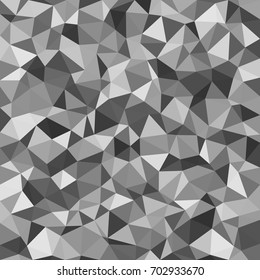 Kaleidoscopic low poly triangle style vector mosaic background