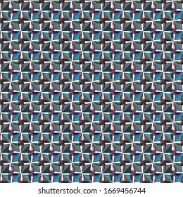 Kaleidoscopic video background. Colorful symmetric patterns.