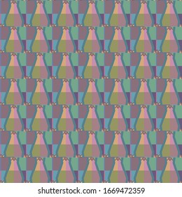 Kaleidoscopic video background. Colorful symmetric patterns.