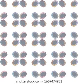 Kaleidoscopic video background. Colorful symmetric patterns.