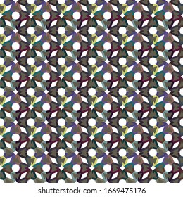 Kaleidoscopic video background. Colorful symmetric patterns.