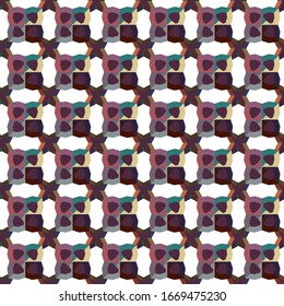 Kaleidoscopic video background. Colorful symmetric patterns.