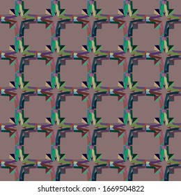 Kaleidoscopic video background. Colorful symmetric patterns.