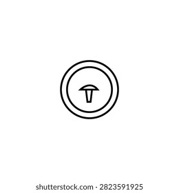 kaleng atas icon illusutartion element design