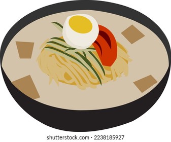 Kalguksu is a Korean noodle dish. Kalguksu is featured in Netflix's Korean street food episode and was also featured in the famous early 2020 series Crash Landing on You. When eating, we will feel the