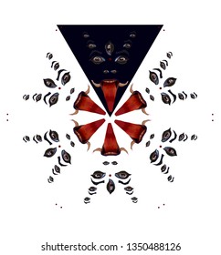 kali goddess mandala