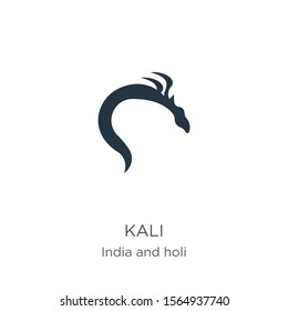 Kali icon vector. Trendy flat kali icon from india collection isolated on white background. Vector illustration can be used for web and mobile graphic design, logo, eps10