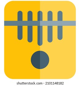 Kalimba Music device with a piano like shape