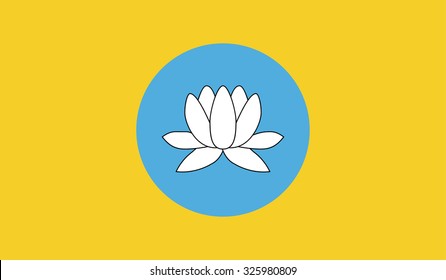 Kalmykia flag