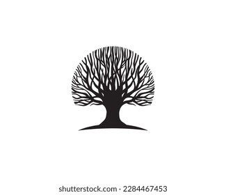 kalpawreksa kalpavrkṣa kalpataru mythological oak tree logo