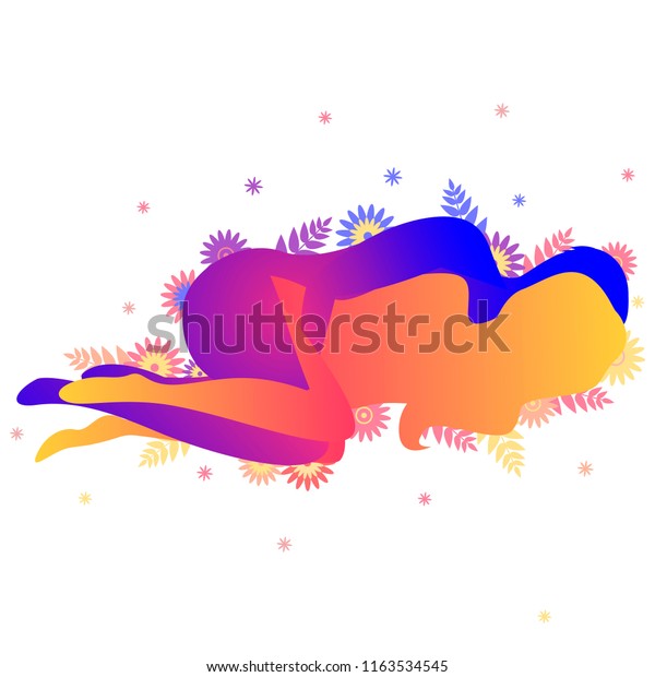 Kama Sutra Sexual Pose Closeup Man Stock Vector Royalty Free 1163534545 Shutterstock 