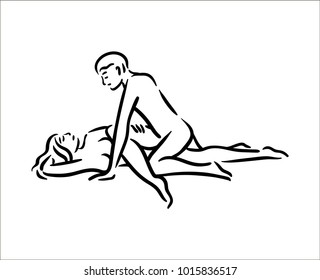Kama Sutra Sexual Pose Sex Poses Stock Vector (Royalty Free) 1015836517 |  Shutterstock