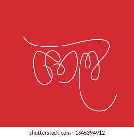 Kamal escribió en caligrafía de Devanagari. Kamal es un nombre de chicas indias.