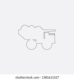 Kamaz icon sign signifier vector