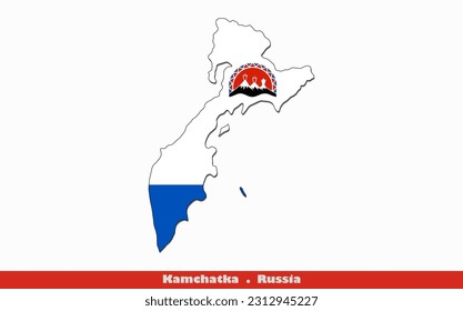 Bandera de Kamchatka - Óblast de Rusia