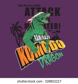 Kamikaze Komodo Dragon