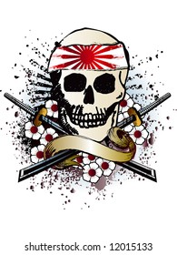 kamikaze skull emblem